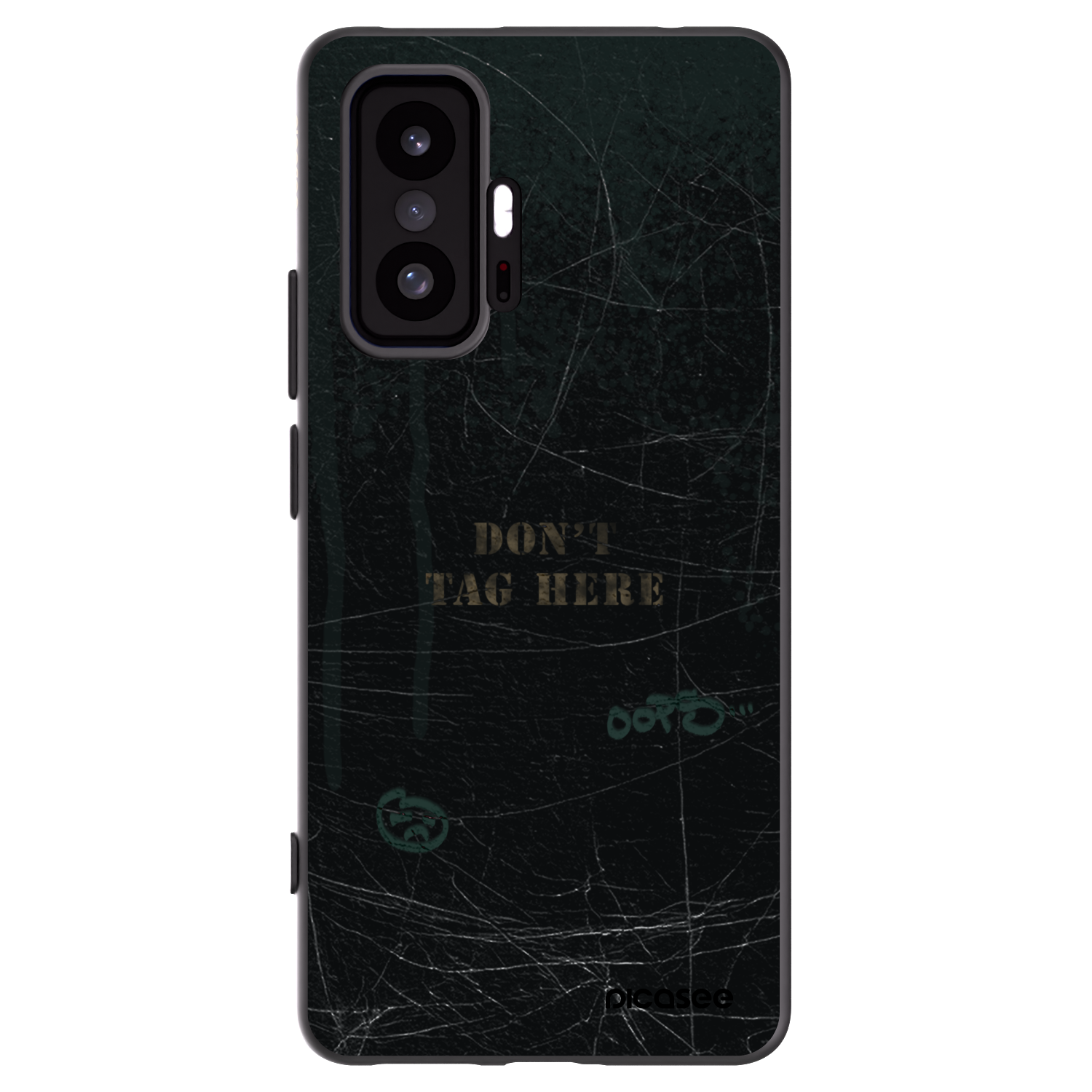 Picasee Xiaomi 11T Hülle - Schwarzes Silikon - DON´T TAG