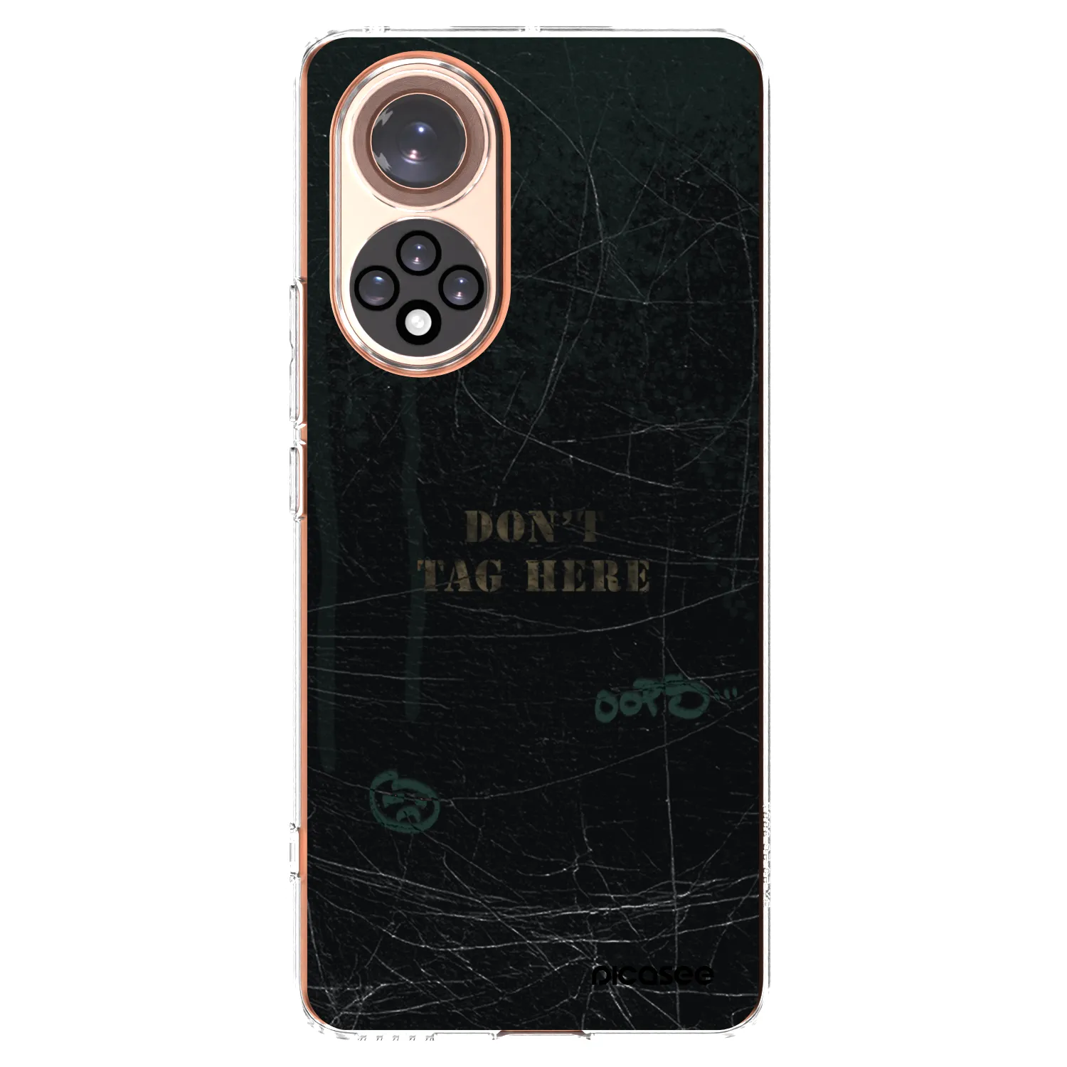 Picasee Honor 50 5G Hülle - Transparentes Silikon - DON´T TAG