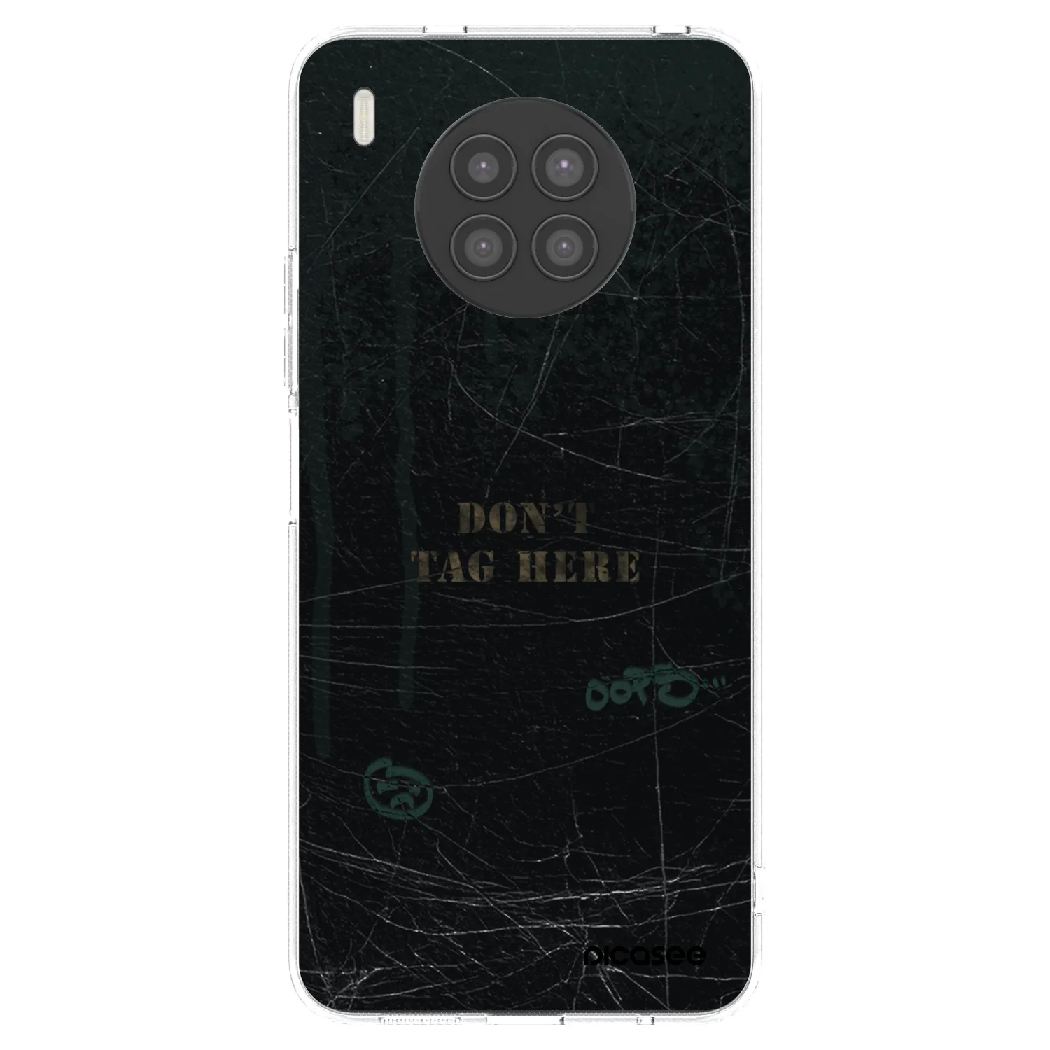 Picasee Huawei Nova 8i Hülle - Transparentes Silikon - DON´T TAG