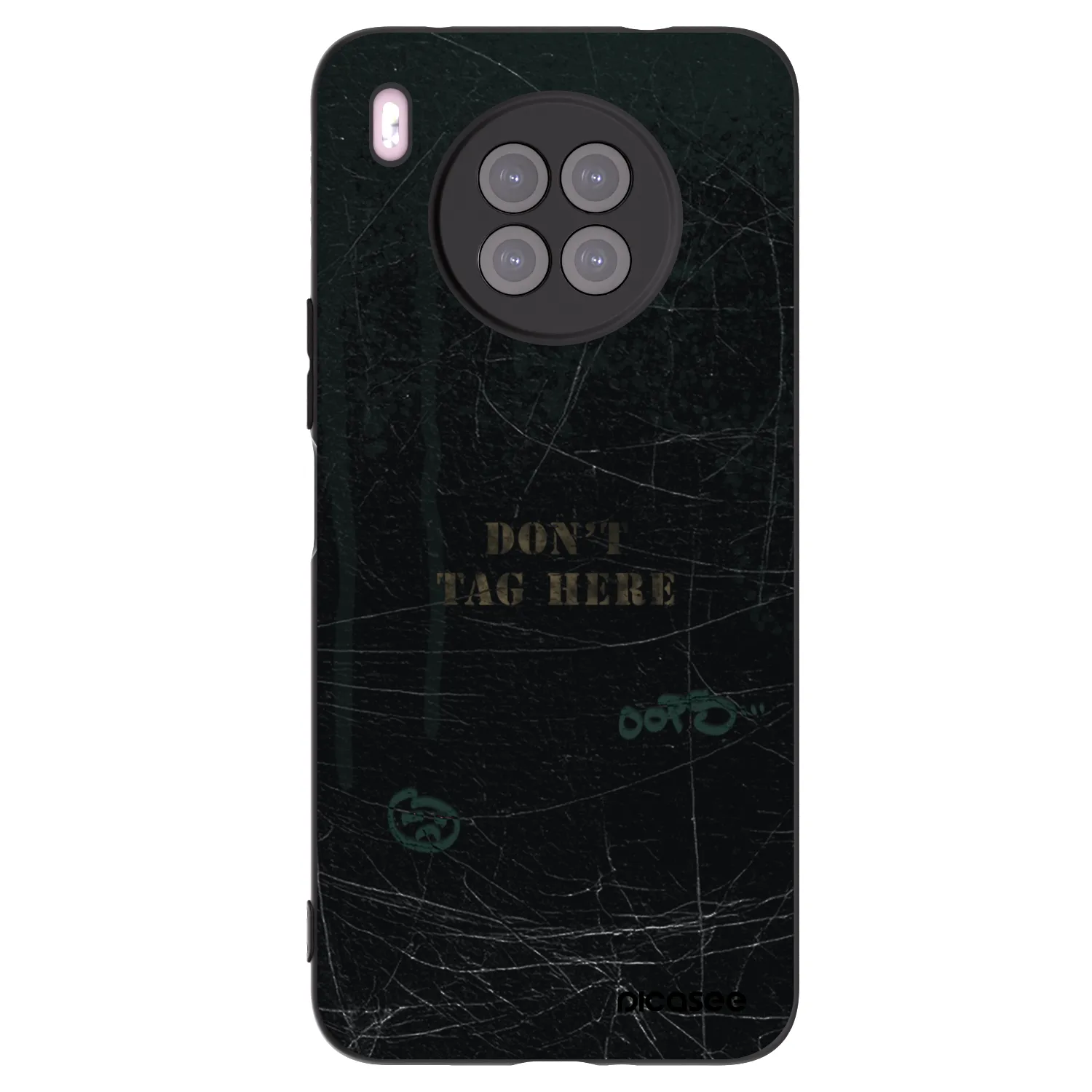 Picasee Huawei Nova 8i Hülle - Schwarzes Silikon - DON´T TAG