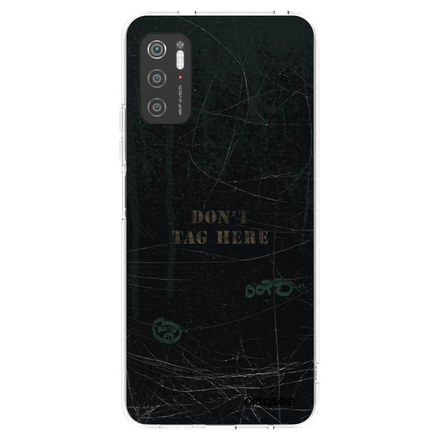 Picasee Xiaomi Poco M3 Pro 5G Hülle - Transparentes Silikon - DON´T TAG