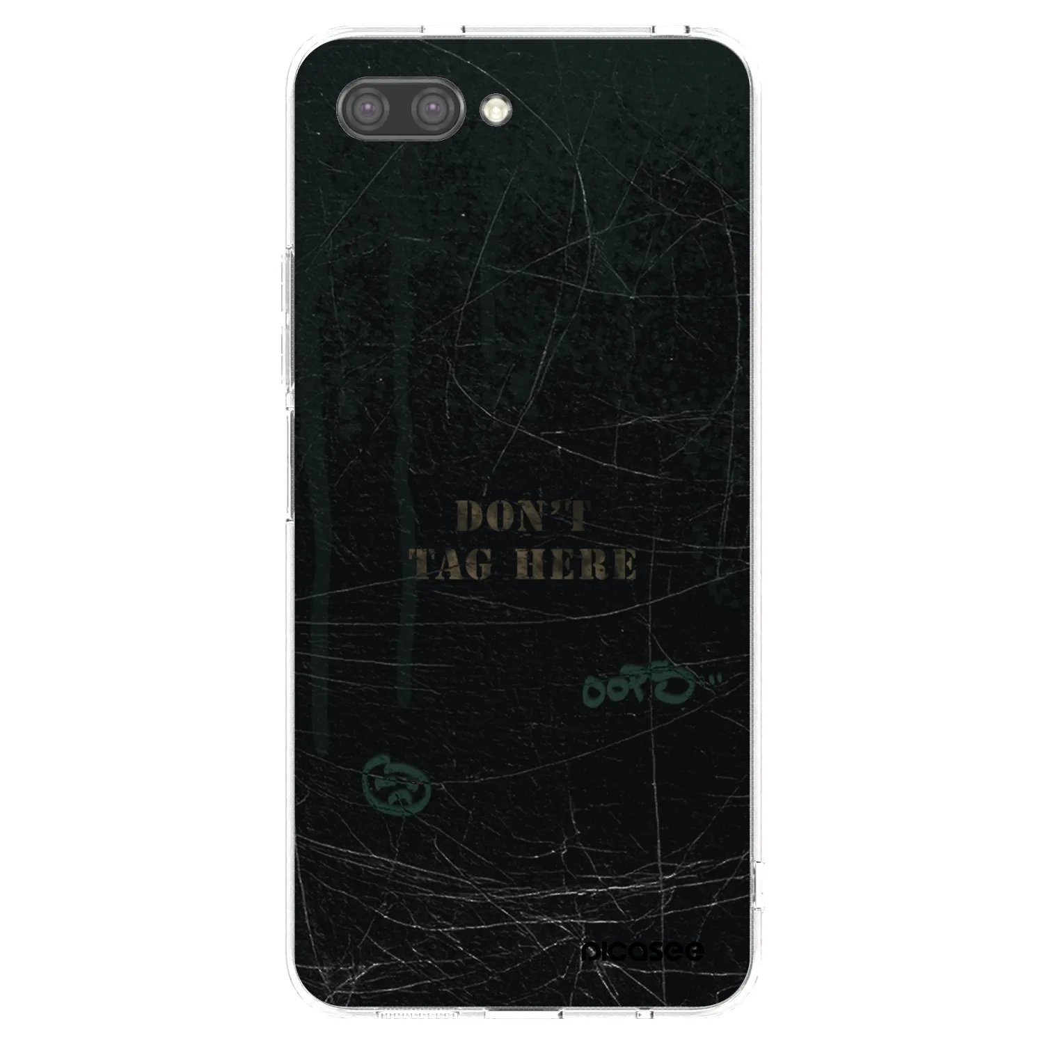 Picasee Honor 10 Hülle - Transparentes Silikon - DON´T TAG