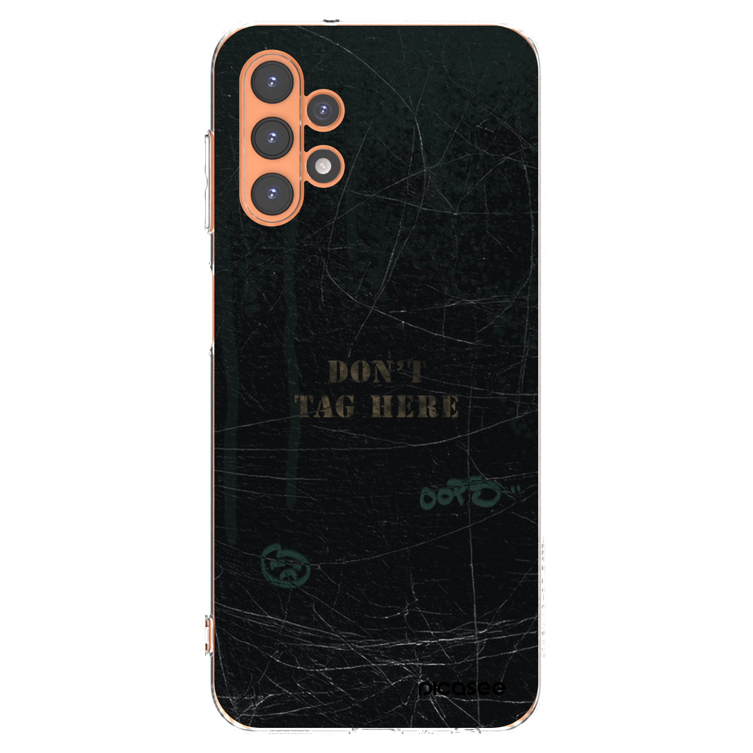 Picasee Samsung Galaxy A13 4G A135 Hülle - Transparentes Silikon - DON´T TAG