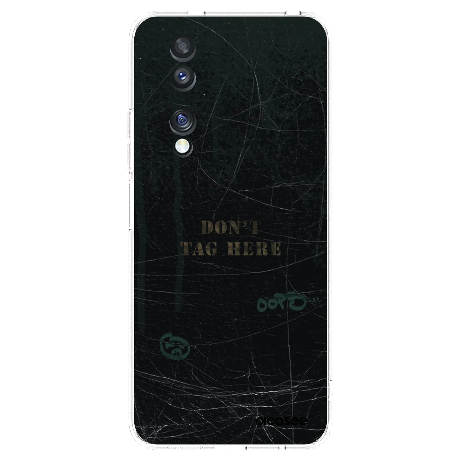 Picasee Honor 70 Hülle - Transparentes Silikon - DON´T TAG
