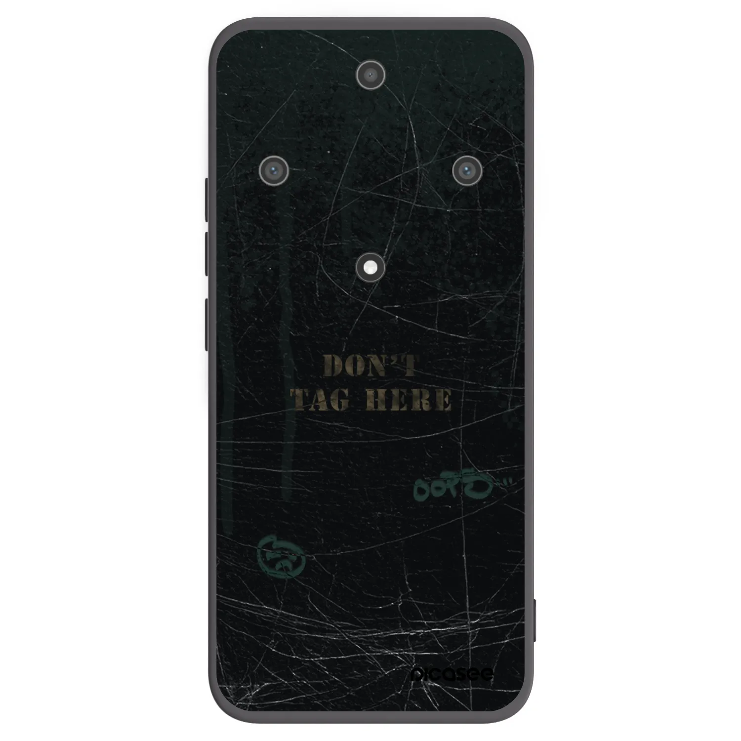 Picasee Honor Magic5 Lite 5G Hülle - Schwarzes Silikon - DON´T TAG