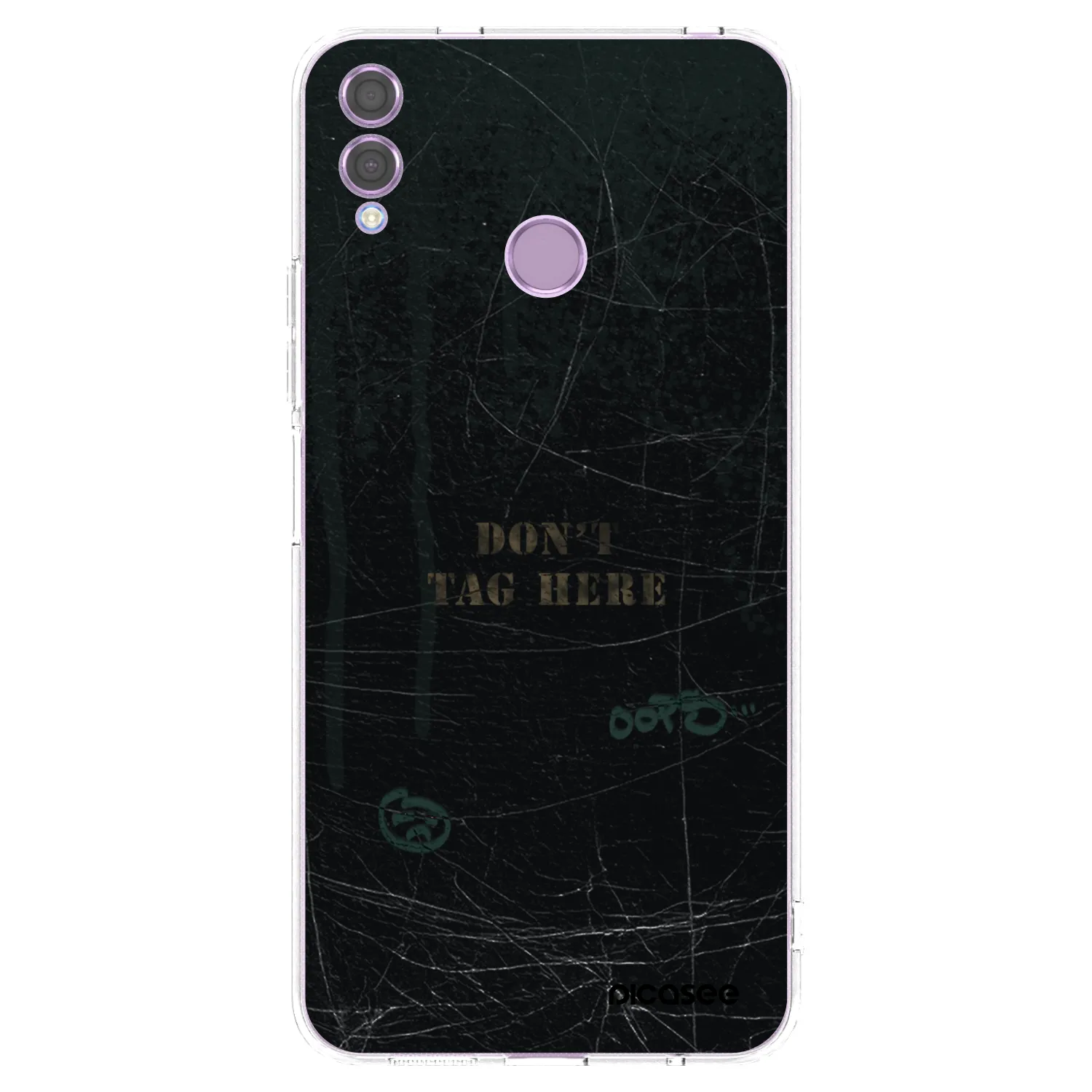 Picasee Honor 8X Hülle - Transparentes Silikon - DON´T TAG