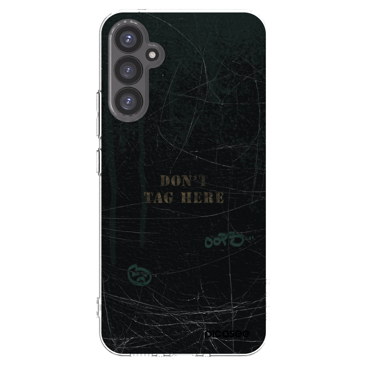 Picasee Samsung Galaxy A34 5G A346B Hülle - Transparentes Silikon - DON´T TAG