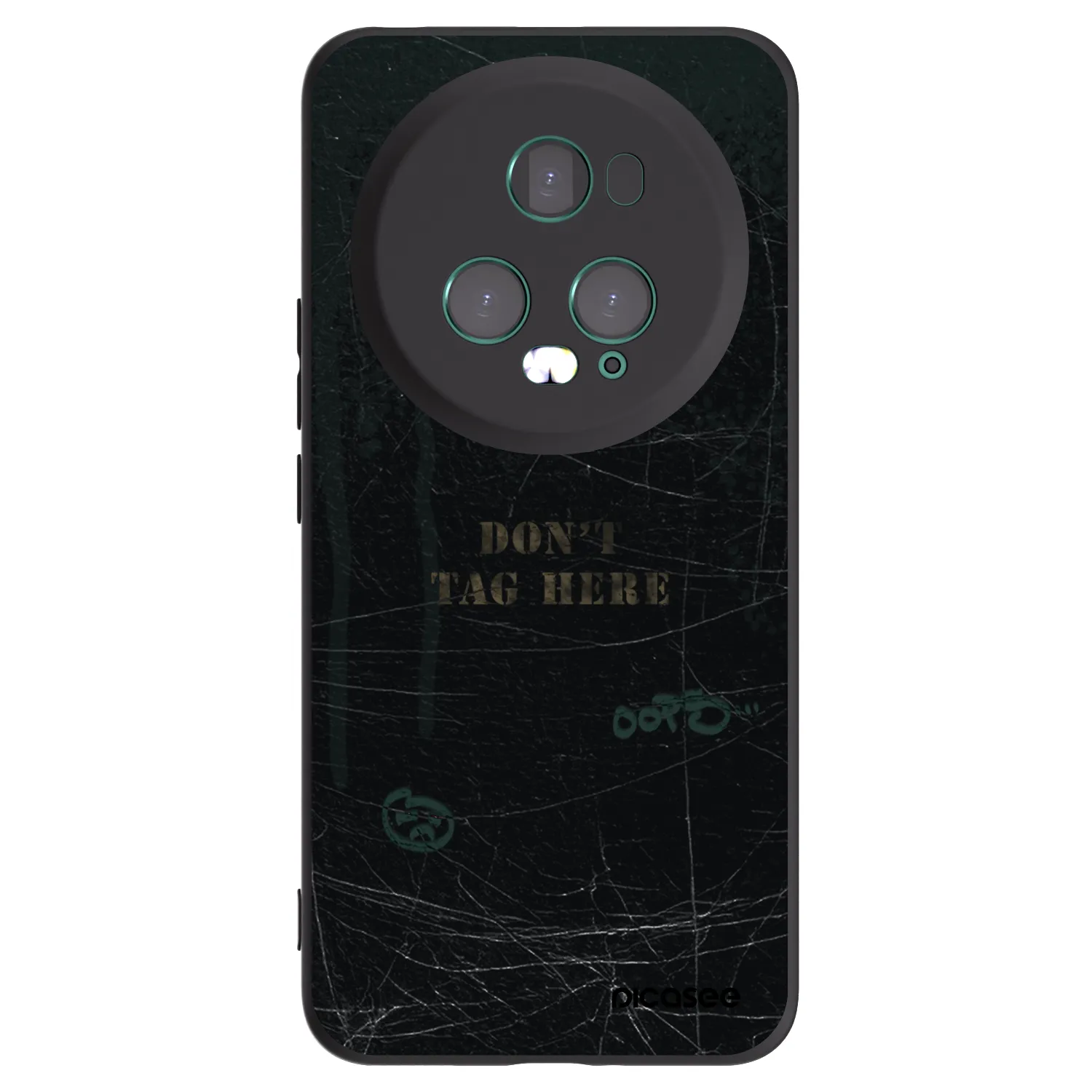 Picasee Honor Magic5 Pro Hülle - Schwarzes Silikon - DON´T TAG