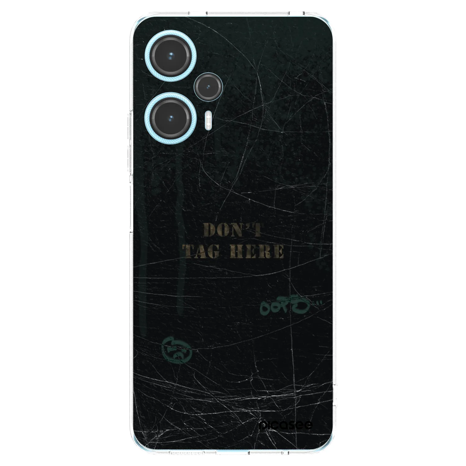 Picasee Xiaomi Poco F5 Hülle - Transparentes Silikon - DON´T TAG
