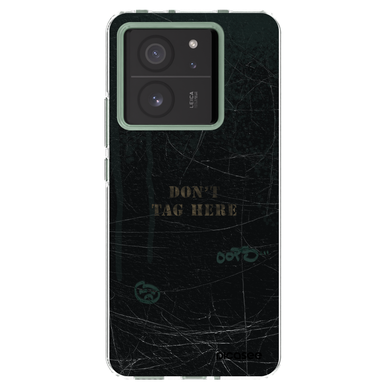 Picasee Xiaomi 13T Pro Hülle - Transparentes Silikon - DON´T TAG