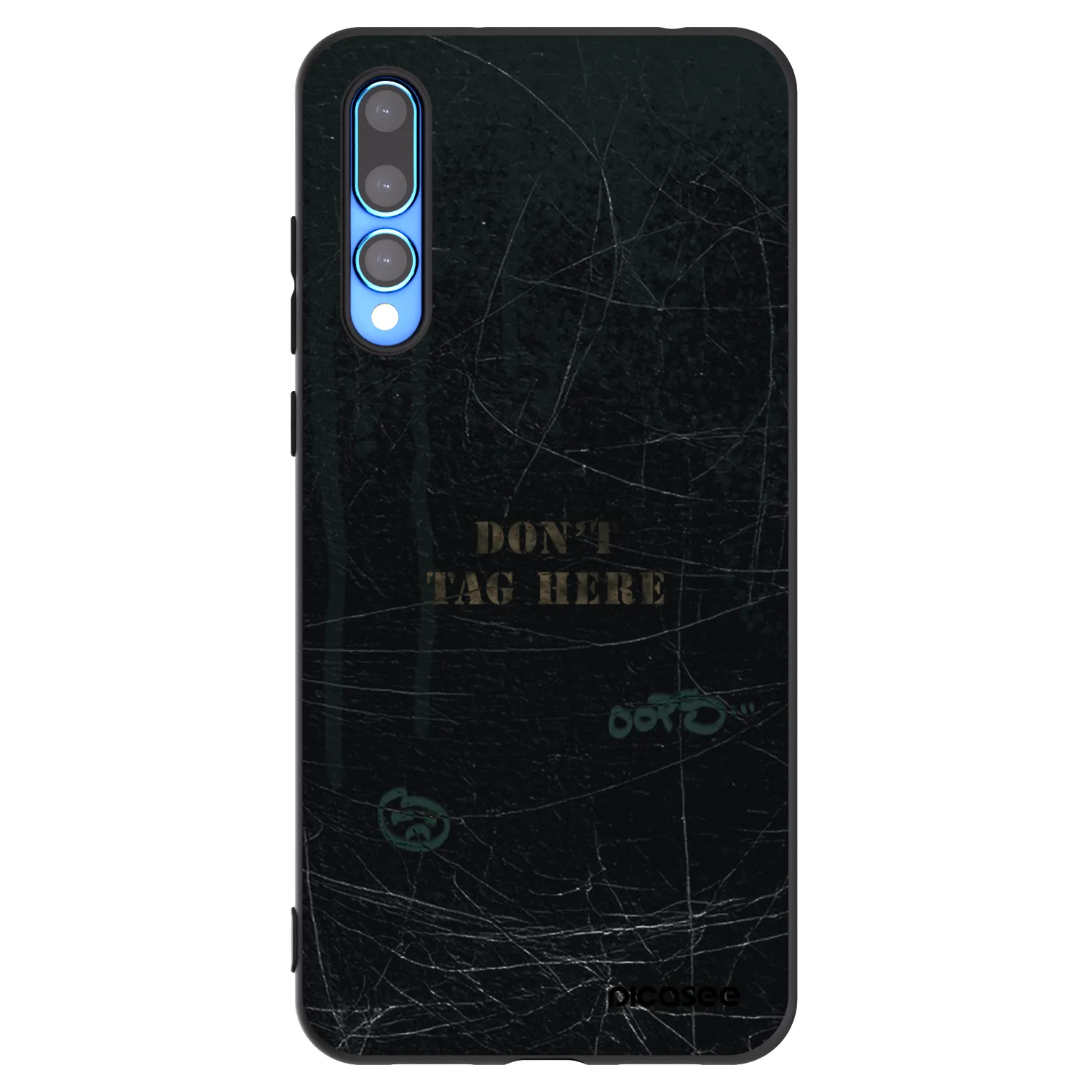 Picasee Huawei P20 Pro Hülle - Schwarzes Silikon - DON´T TAG