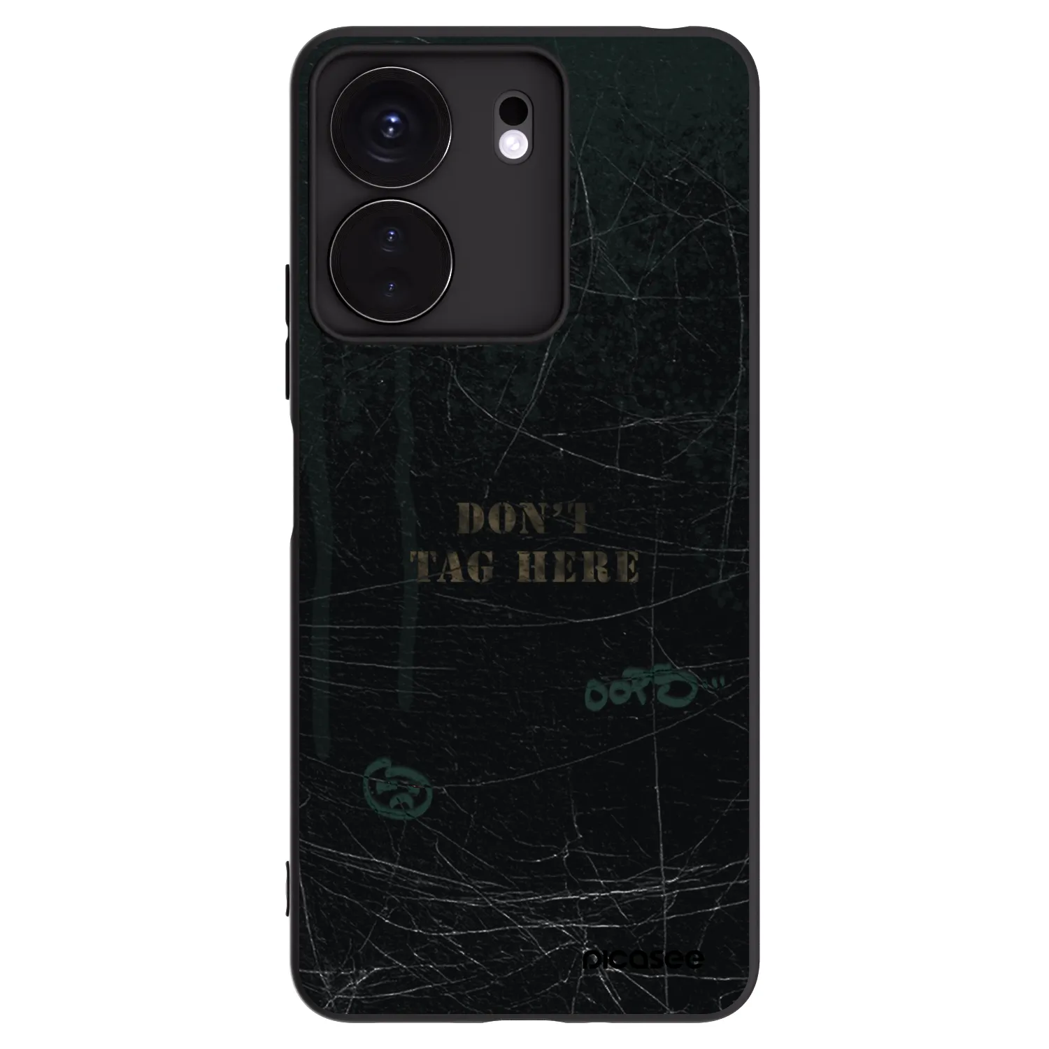 Picasee Xiaomi Redmi 13C 4G Hülle - Schwarzes Silikon - DON´T TAG