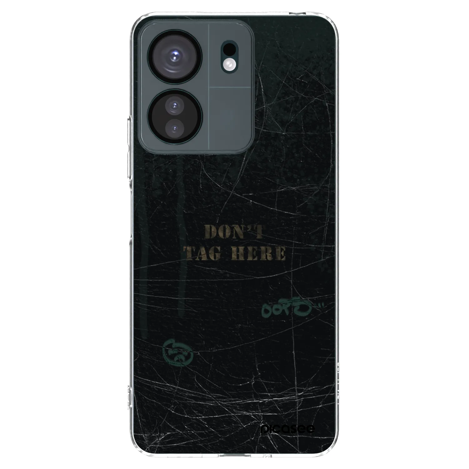 Picasee Xiaomi Redmi 13C 4G Hülle - Transparentes Silikon - DON´T TAG