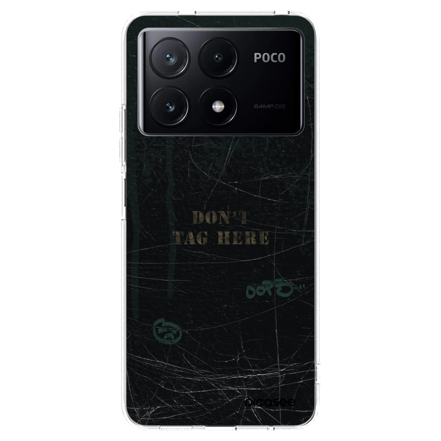 Picasee Xiaomi Poco X6 Pro Hülle - Transparentes Silikon - DON´T TAG