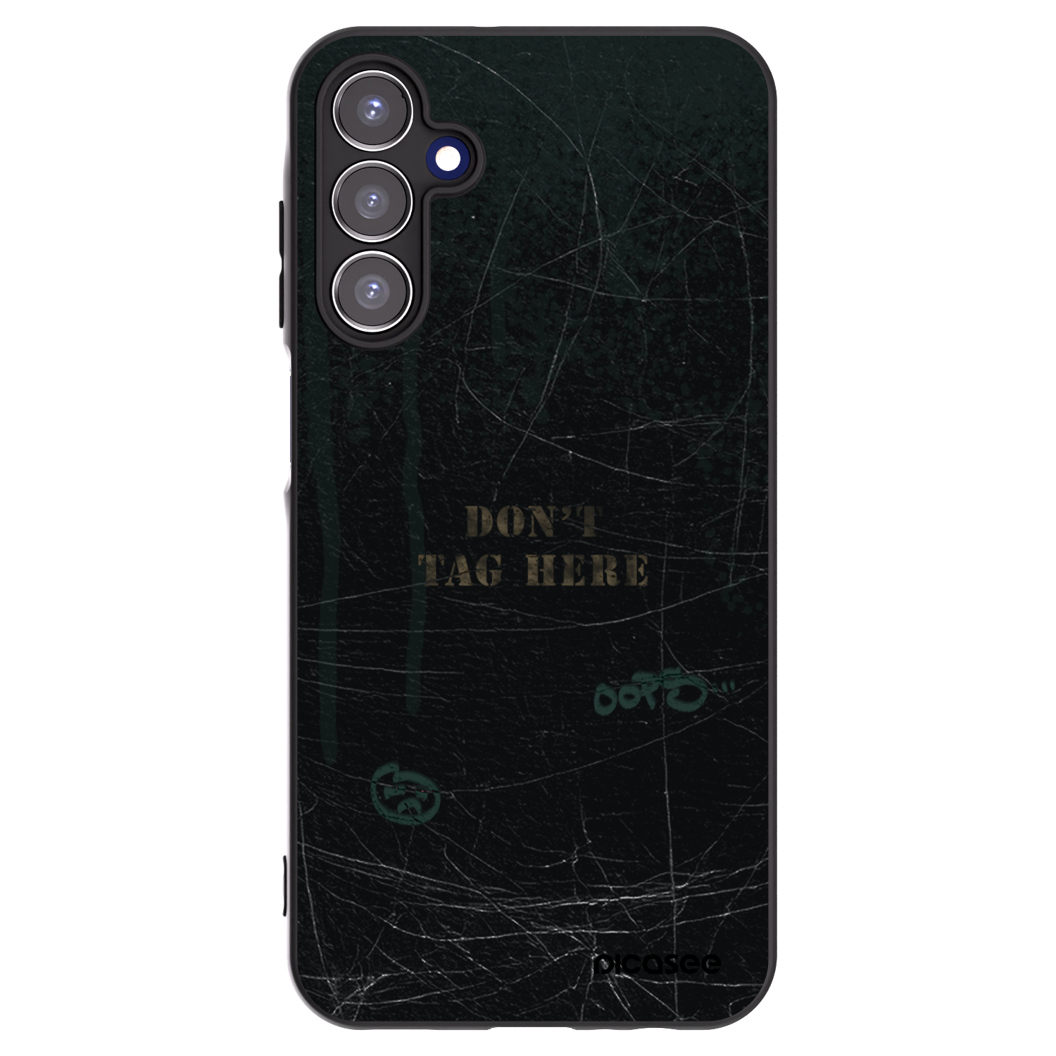 Picasee Samsung Galaxy A15 A156B 5G Hülle - Schwarzes Silikon - DON´T TAG