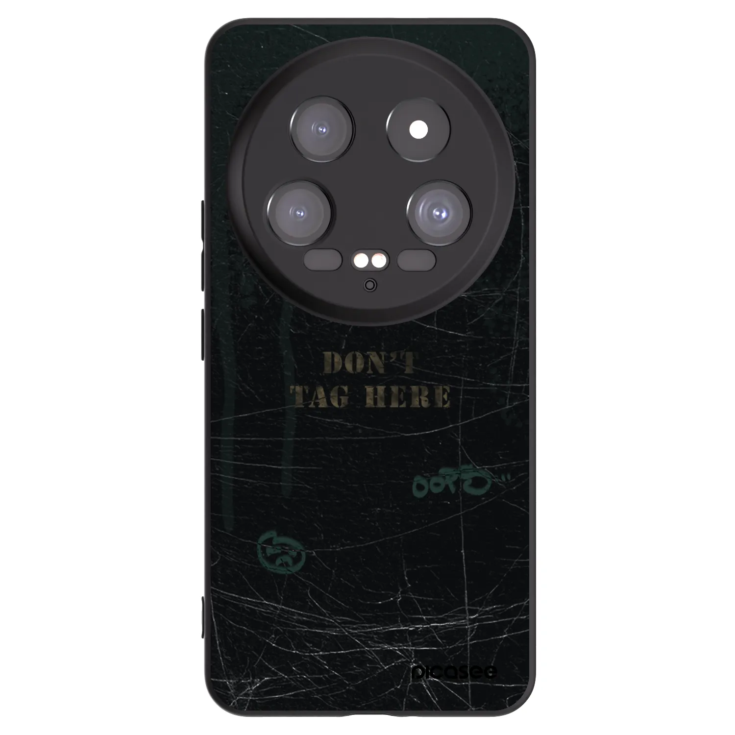 Picasee Xiaomi 14 Ultra Hülle - Schwarzes Silikon - DON´T TAG