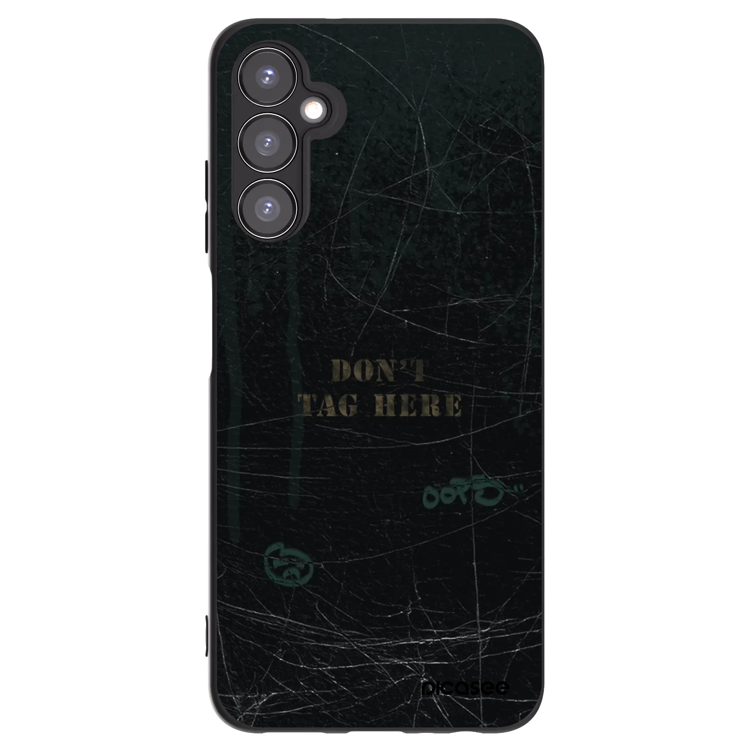 Picasee Samsung Galaxy A05s A057G Hülle - Schwarzes Silikon - DON´T TAG
