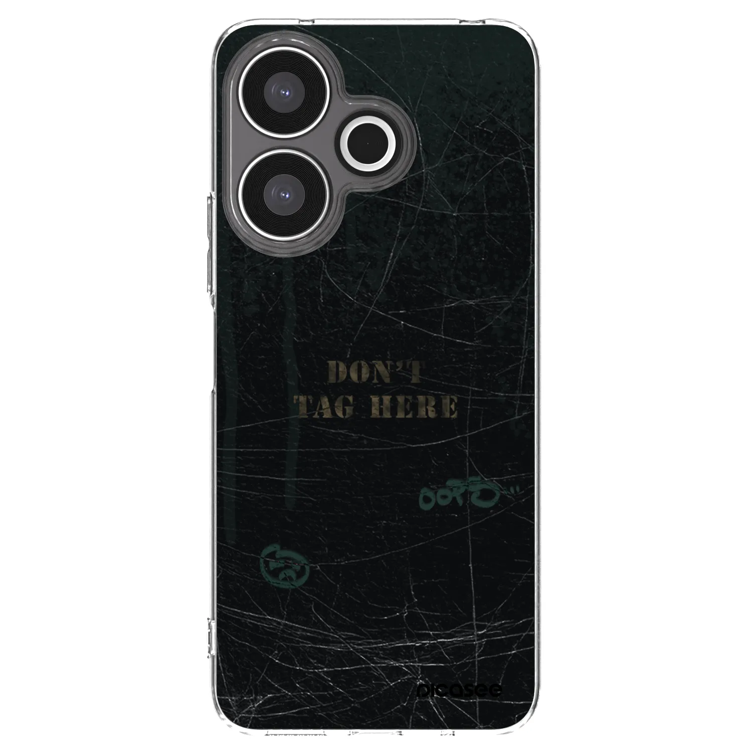 Picasee Xiaomi Redmi 13 4G Hülle - Transparentes Silikon - DON´T TAG