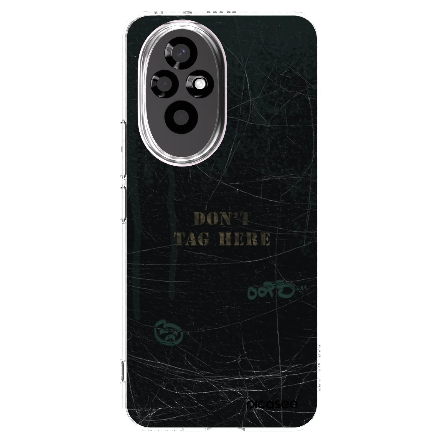 Picasee Honor 200 Pro 5G Hülle - Transparentes Silikon - DON´T TAG