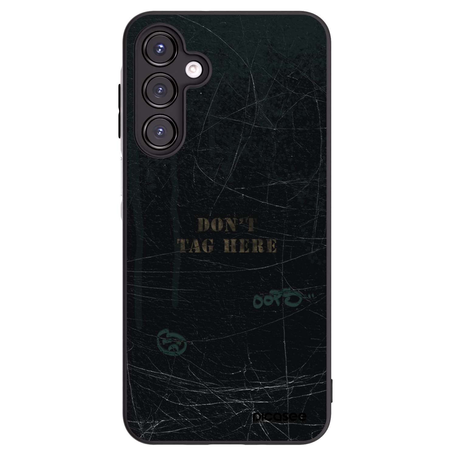 Picasee Samsung Galaxy A16 5G Hülle - Schwarzes Silikon - DON´T TAG
