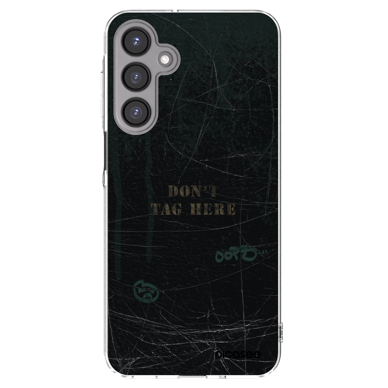 Picasee Samsung Galaxy A16 5G Hülle - Transparentes Silikon - DON´T TAG