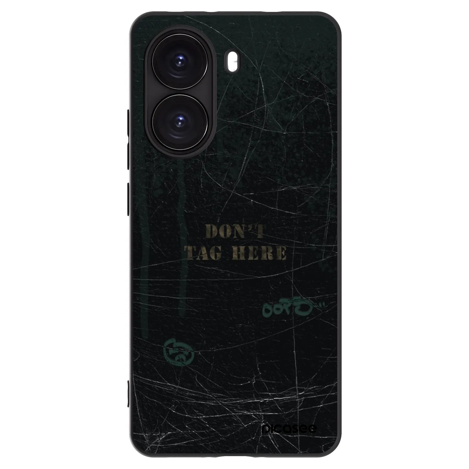 Picasee Xiaomi Poco X7 Pro 5G Hülle - Schwarzes Silikon - DON´T TAG