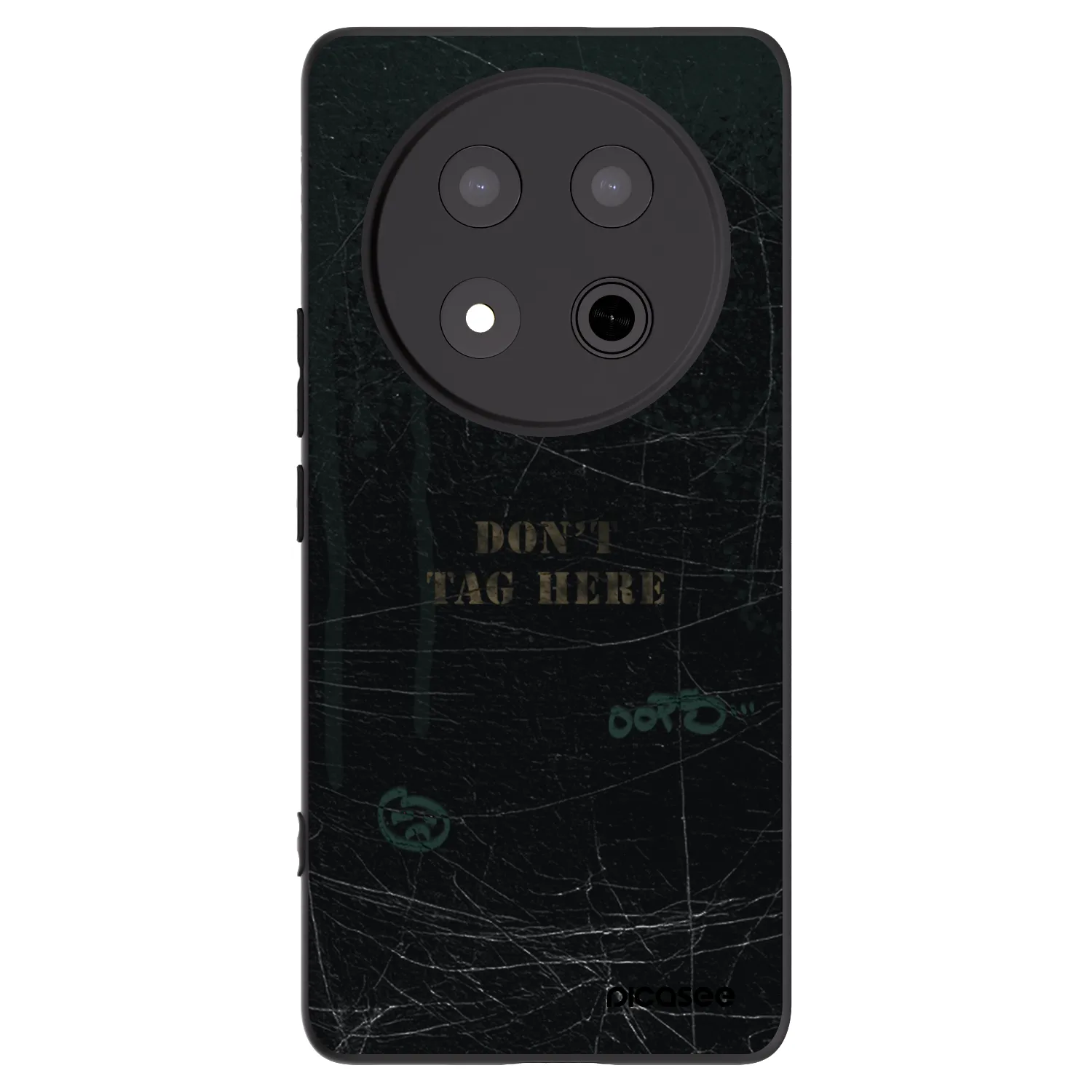 Picasee Honor Magic7 Lite 5G Hülle - Schwarzes Silikon - DON´T TAG