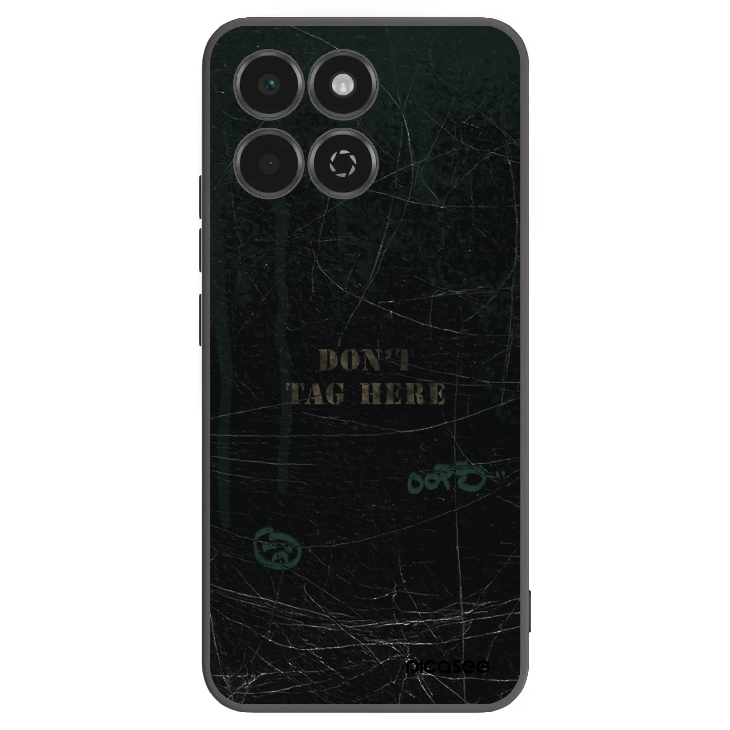 Picasee Honor 200 Smart 5G Hülle - Schwarzes Silikon - DON´T TAG