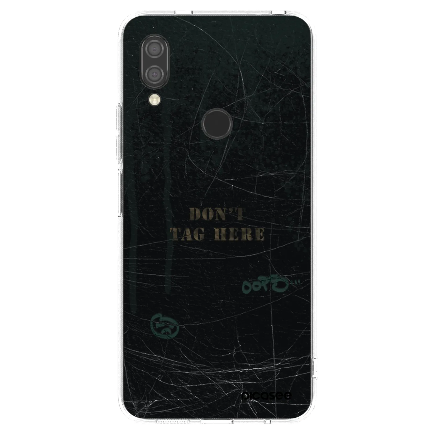 Picasee Xiaomi Redmi 7 Hülle - Transparentes Silikon - DON´T TAG