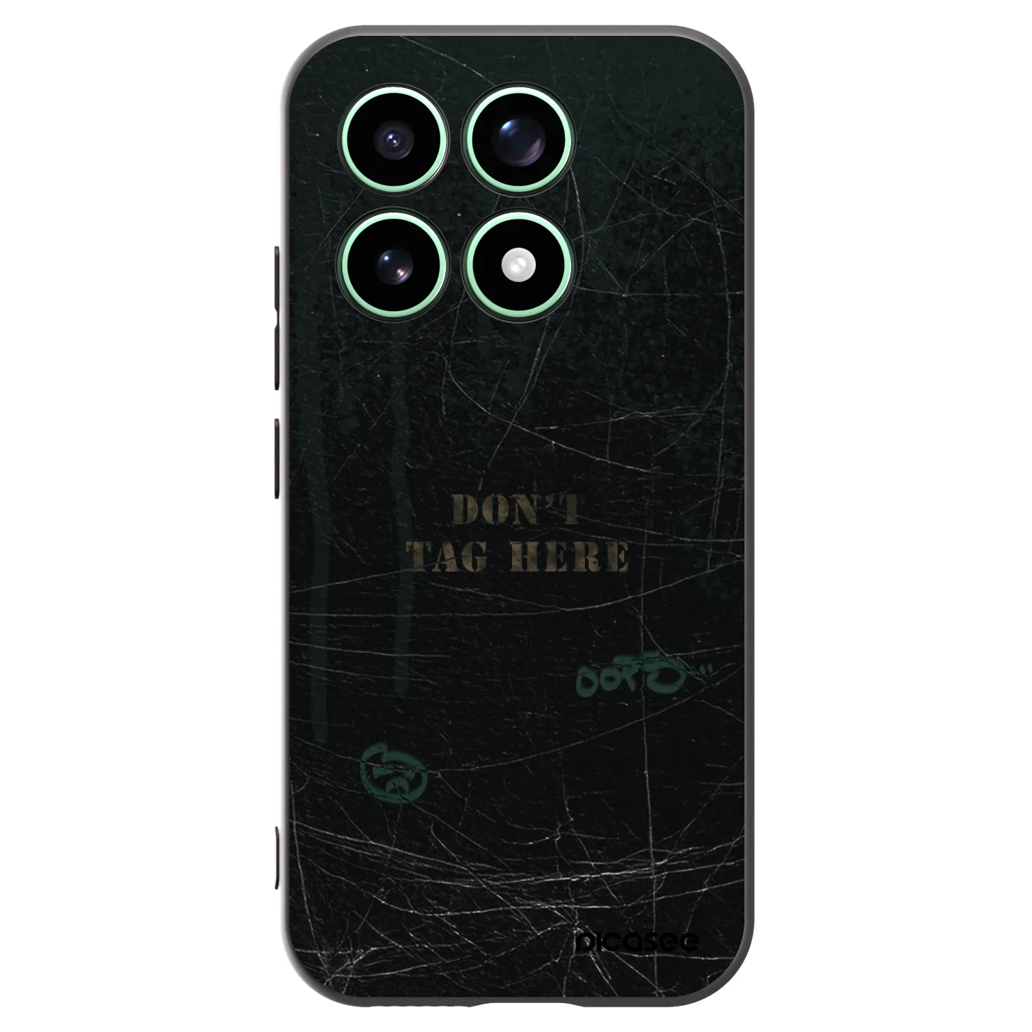 Picasee Xiaomi 17 Hülle - Schwarzes Silikon - DON´T TAG