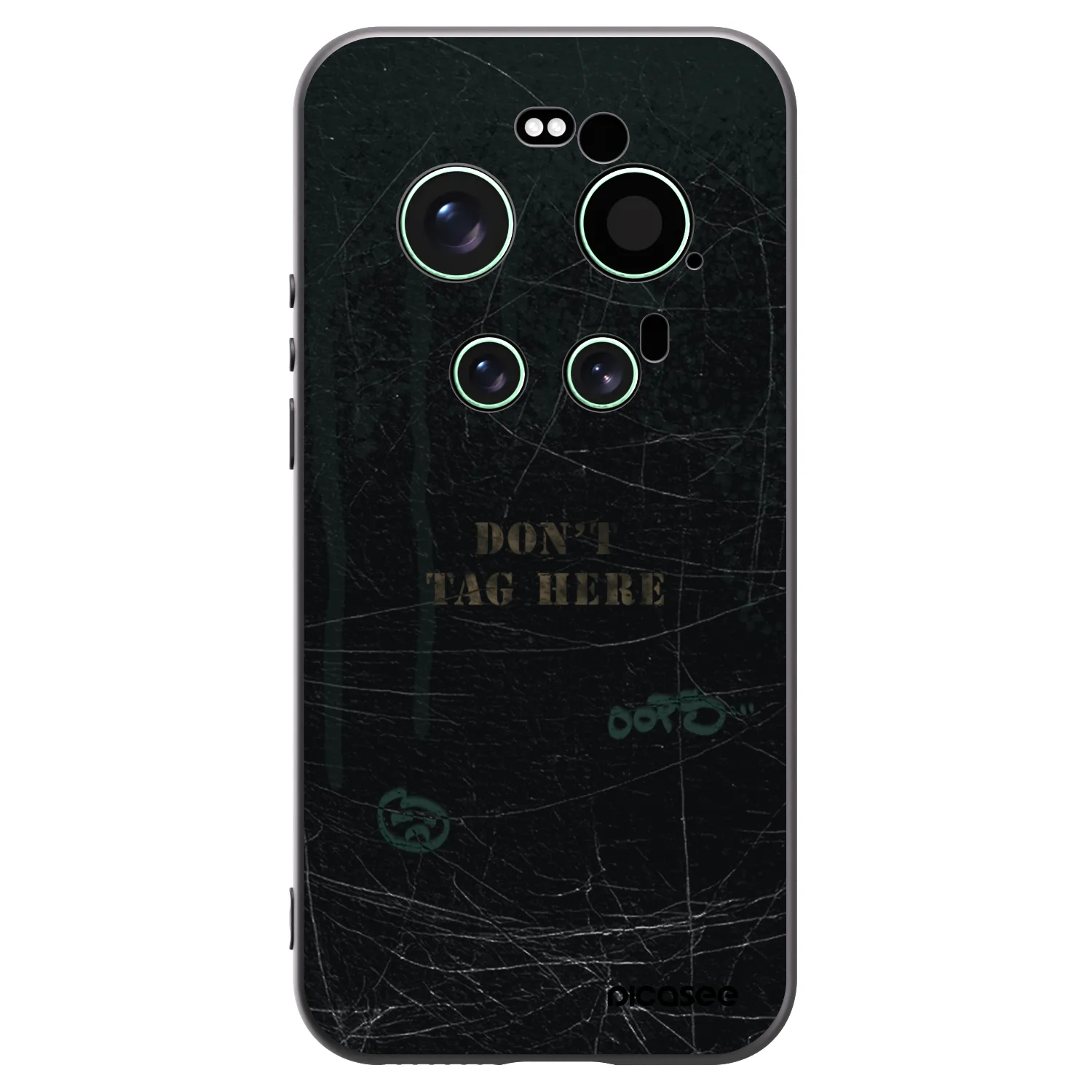 Picasee Xiaomi 17 Ultra Hülle - Schwarzes Silikon - DON´T TAG