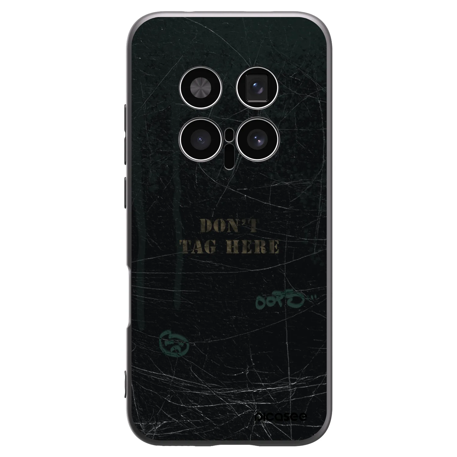 Picasee Honor Magic8 Pro 5G Hülle - Schwarzes Silikon - DON´T TAG