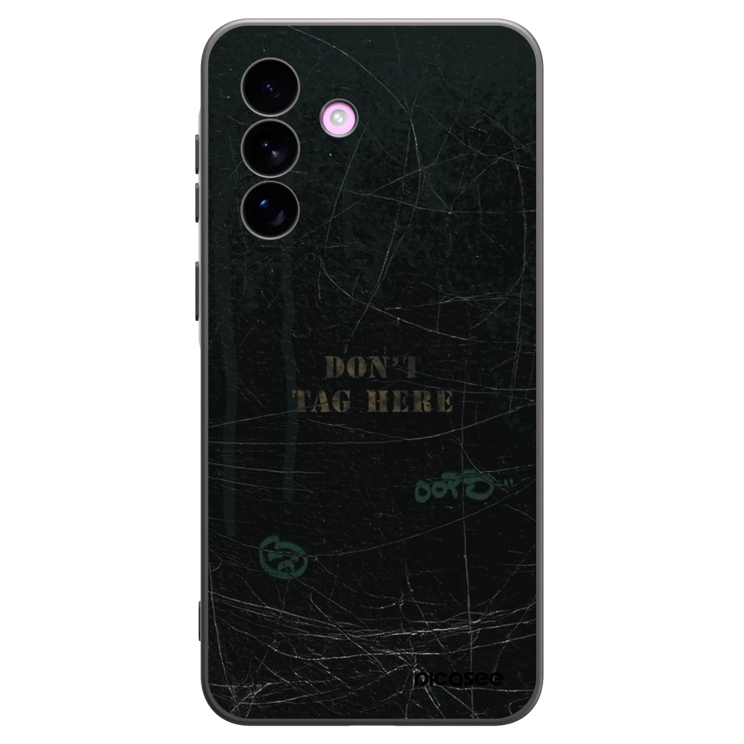 Picasee Samsung Galaxy A57 5G Hülle - Schwarzes Silikon - DON´T TAG