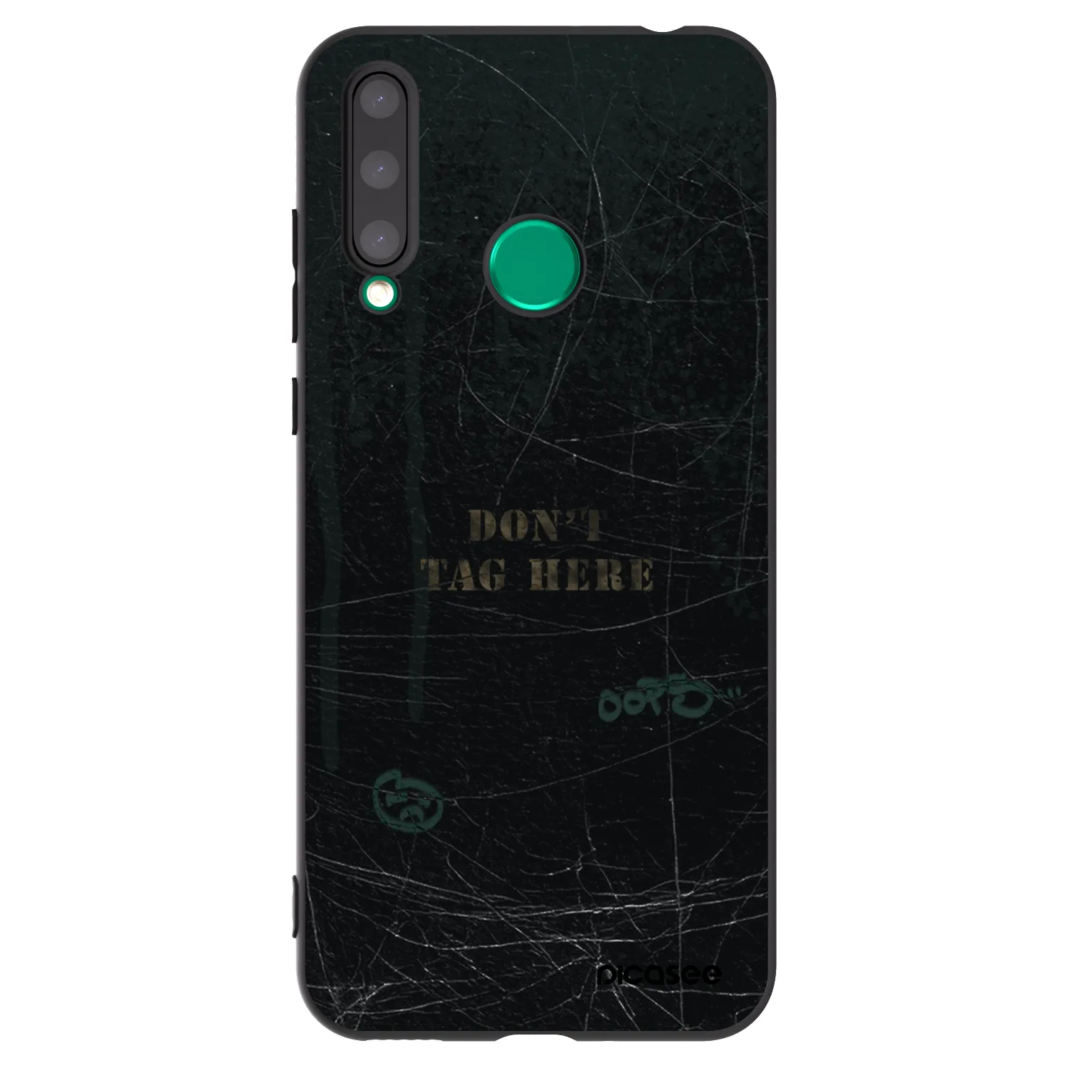 Picasee Honor 20 Lite Hülle - Schwarzes Silikon - DON´T TAG