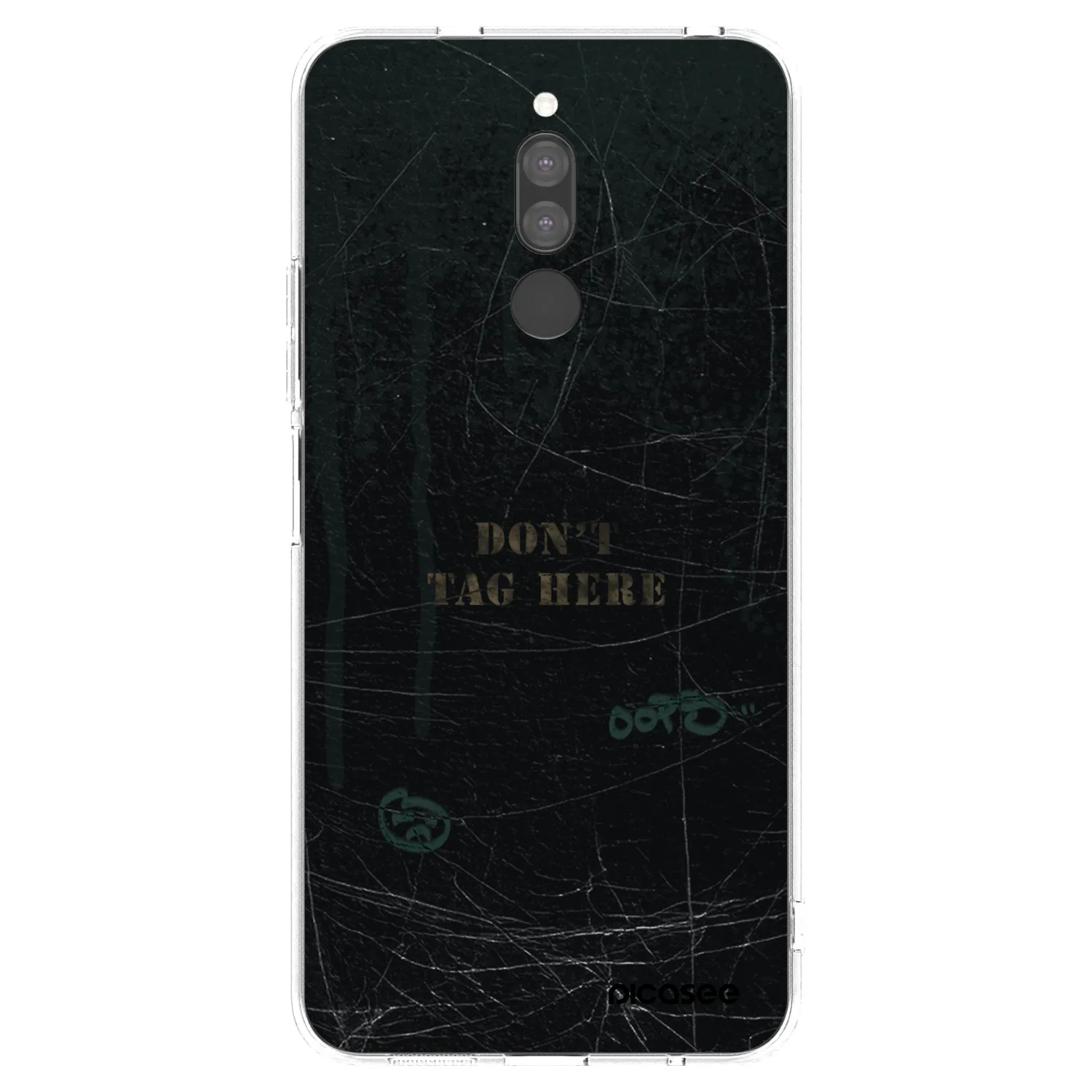 Picasee Xiaomi Redmi 8 Hülle - Transparentes Silikon - DON´T TAG