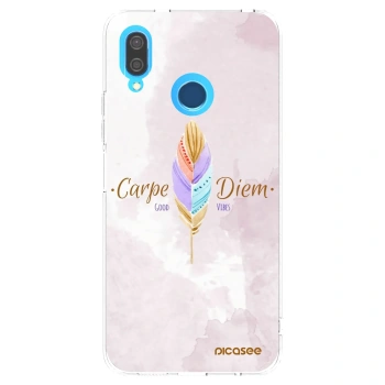 Picasee Huawei P20 Lite Hülle - Transparentes Silikon - Genieße den Tag