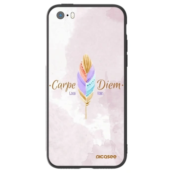 Hülle für Apple iPhone 5/5S/SE - Genieße den Tag