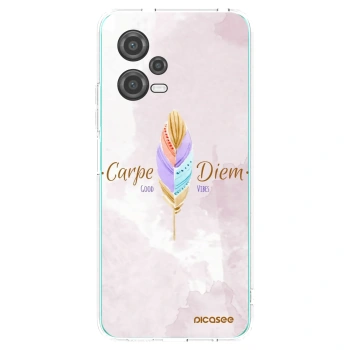 Picasee Xiaomi Poco X5 Hülle - Transparentes Silikon - Genieße den Tag