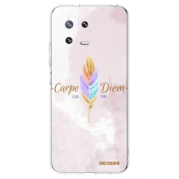 Picasee Xiaomi 13 Pro Hülle - Transparentes Silikon - Genieße den Tag