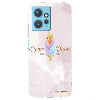 Picasee Xiaomi Redmi Note 12 4G Hülle - Transparentes Silikon - Genieße den Tag