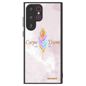 Picasee ULTIMATE CASE PowerShare für Samsung Galaxy S22 Ultra 5G - Genieße den Tag