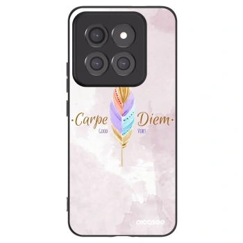 Picasee Xiaomi 14 Pro Hülle - Schwarzes Silikon - Genieße den Tag