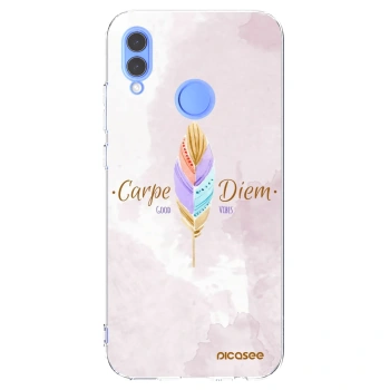 Picasee Honor 10 Lite Hülle - Transparentes Silikon - Genieße den Tag