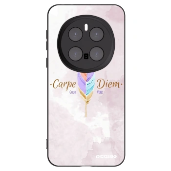 Picasee Honor Magic7 Pro 5G Hülle - Schwarzes Silikon - Genieße den Tag