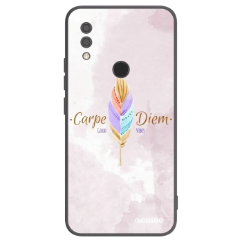 Picasee Xiaomi Redmi 7 Hülle - Schwarzes Silikon - Genieße den Tag