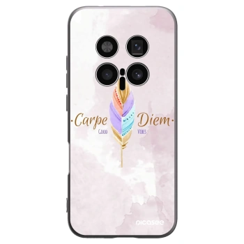 Picasee Honor Magic8 Pro 5G Hülle - Schwarzes Silikon - Genieße den Tag