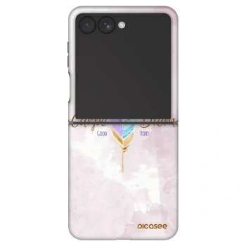 Picasee Fashion Case für Samsung Galaxy Z Flip7 5G - Genieße den Tag
