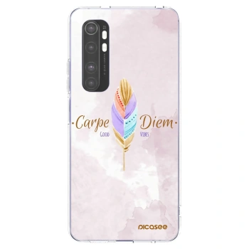 Picasee Xiaomi Mi Note 10 Lite Hülle - Transparentes Silikon - Genieße den Tag