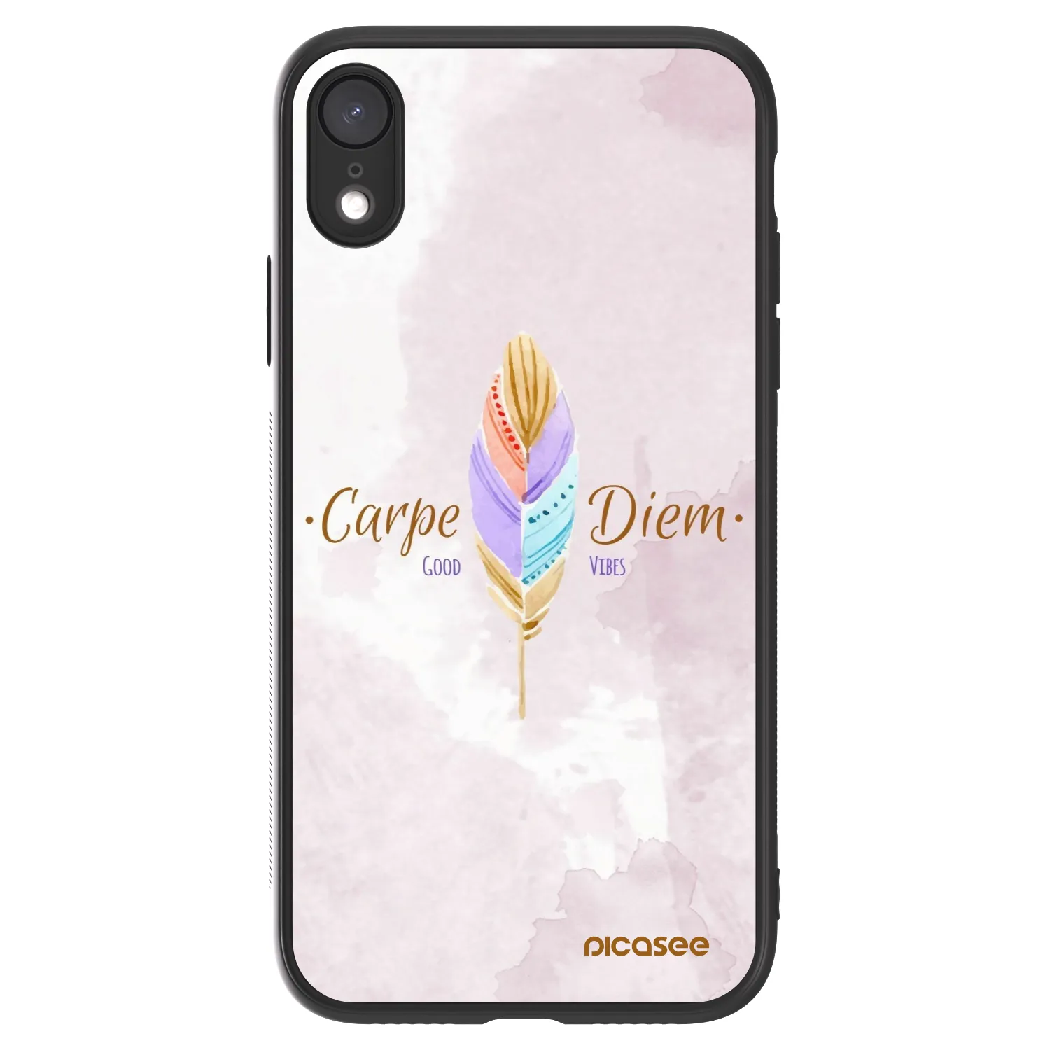 Picasee ULTIMATE CASE für Apple iPhone XR - Genieße den Tag