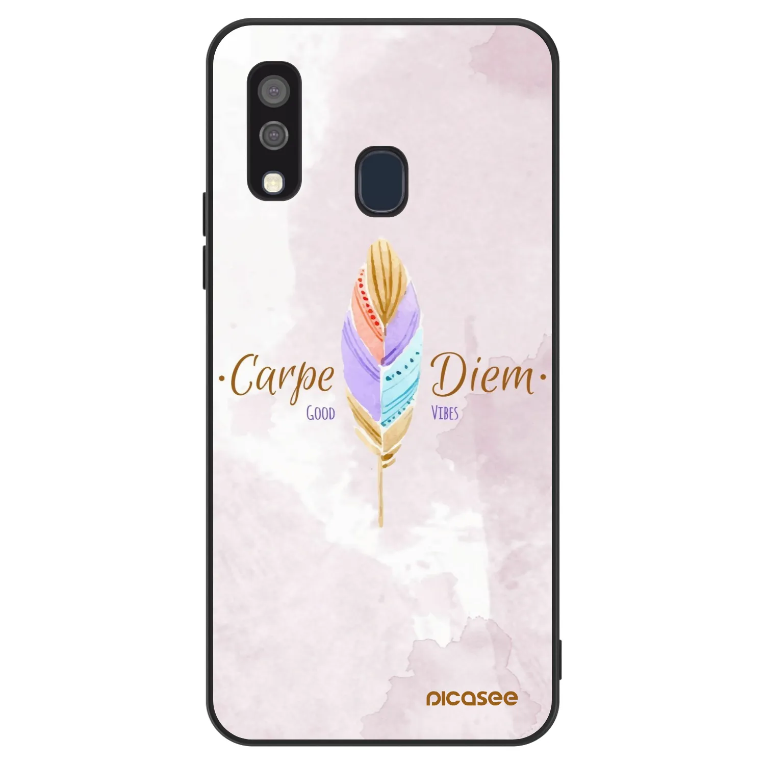 Picasee ULTIMATE CASE für Samsung Galaxy A40 A405F - Genieße den Tag